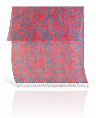 Палантин Женский S30-LACE/CORAL.GR